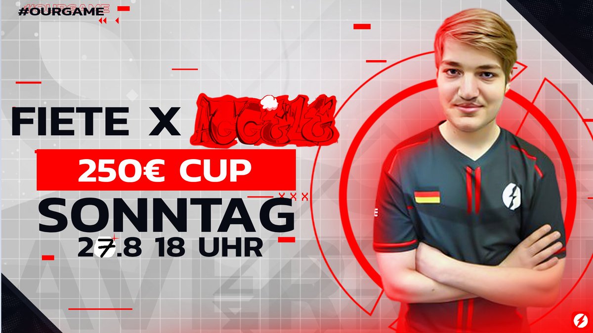 🏆250 EURO DUO FIETE X AGGELE CUP🏆⌚️Sonntag 27.08. 18.00 UHR⌚️ 

✅3 BR QUALS▶️Top 4 QUALED  
✅1 BR QUAL ▶️Top 3 Qualed  
✅Finals 2v2 ZW Tunier ▶️Top 4 =Money

❤️,♻️follow <a href="/AggeleOfficial/">Aggele</a>   und @ ein T1 Pro in den Kommentaren der bock hat, um ein final invite zu gewinnen