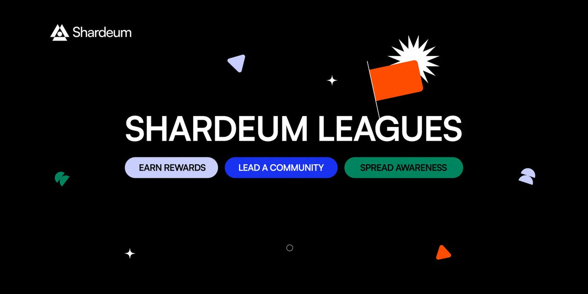 shardeum's tweet photo. Lead a community on your own ✊

&amp; join 50+ active #ShardeumLeagues on a mission to spread web3 awareness, latest Sphinx updates, host discussions &amp; workshops

for growing Shardeum ecosystem &amp; community 💯

Start today 👉 https://t.co/sl1oehT4hY https://t.co/mCMA92XnVI