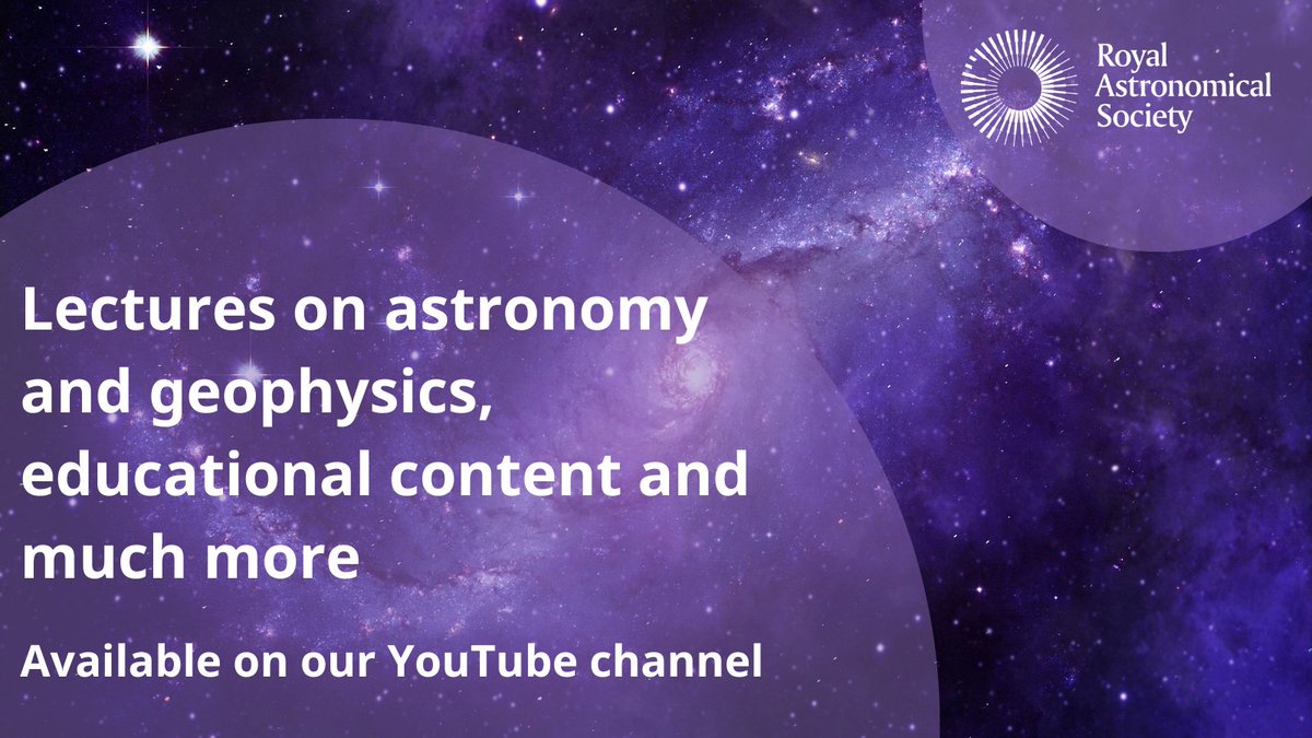 Looking for entertainment for the long weekend? Look no further - our YouTube channel is packed full of fascinating public lectures, educational videos on astronomy and geophysics, and much more! 👇 youtube.com/@RasOrgUk