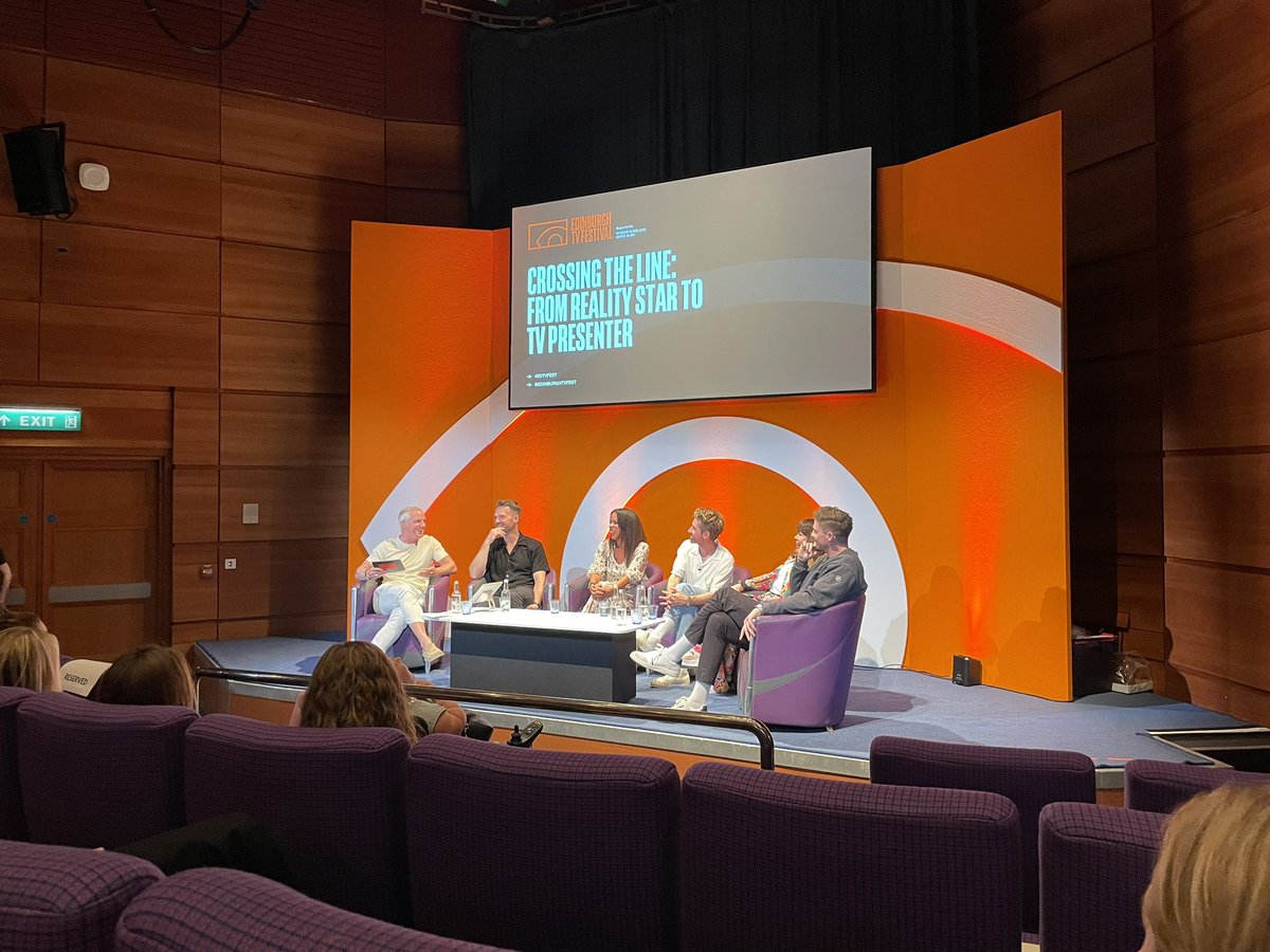 Russell_Garnett's tweet photo. 2023’s @EdinburghTVFest did not disappoint with the ever able Insanity posse. #EdTVFest https://t.co/1GaWQxd7ch