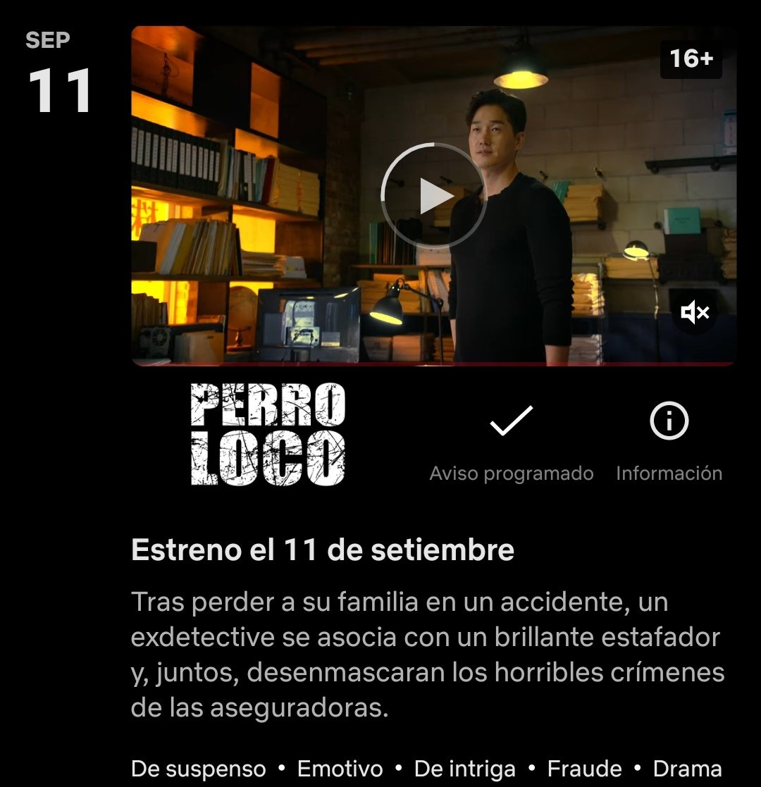 cami_dramas's tweet photo. 🇰🇷11/9 Perro Loco

#PerroLoco https://t.co/FfjJZzjzD4