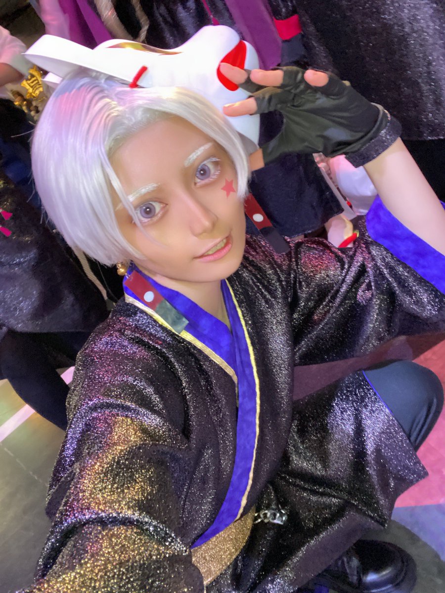 suisui_cosplay's tweet photo. ジョイポリスいます〜‼️✌️✌️
ヴィレヴァンのイザナ！！！🕺🕺🕺🕺 https://t.co/cEQnhMxnhC
