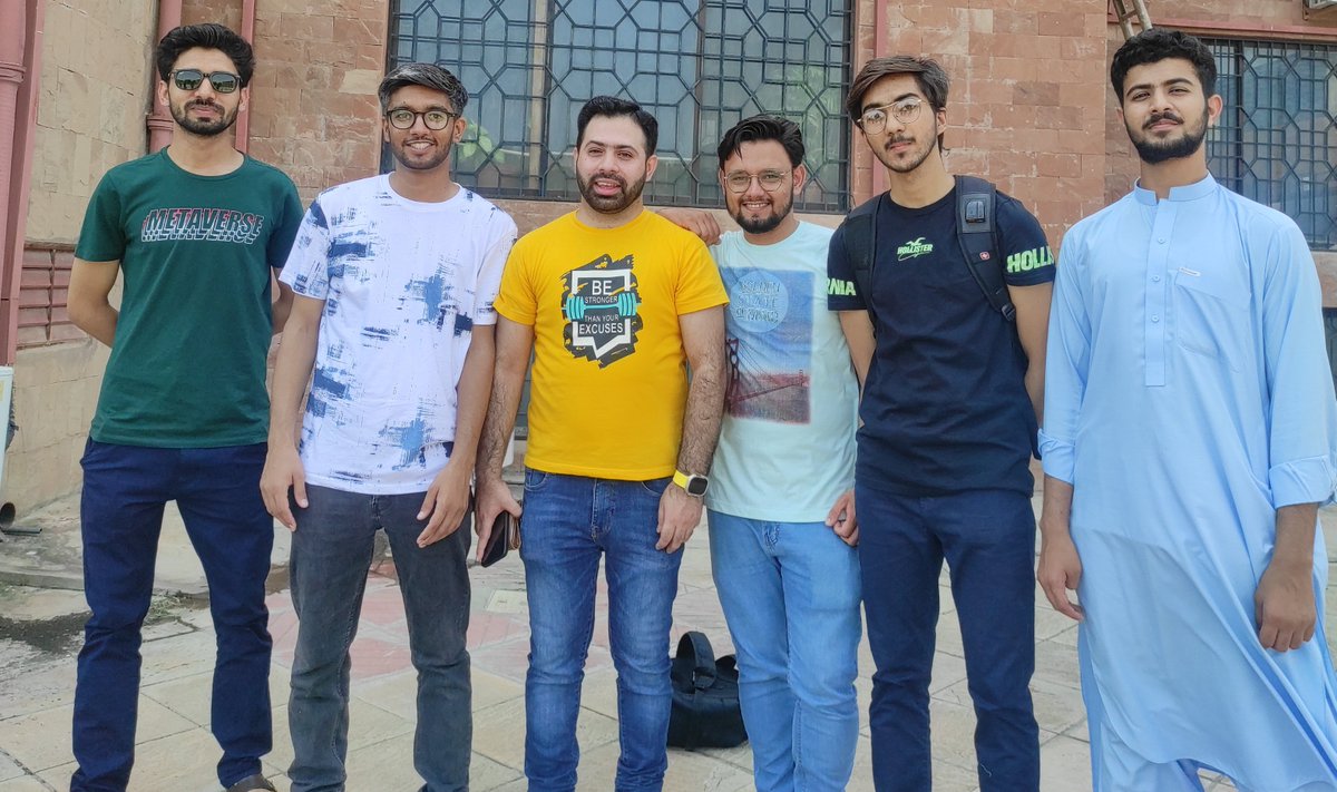 mlsa_aup's tweet photo. Exciting update!
Our Community Lead, Muhammad Zulqarnain Awan along with content team member Syed Muazzan Naveed, had the fantastic opportunity to attend the Growth Summit Season 3 organized by Connected Pakistan at IMSciences Peshawar. 

#growth #summit #ConnectedPakistan #event https://t.co/0EnfEPVE4k