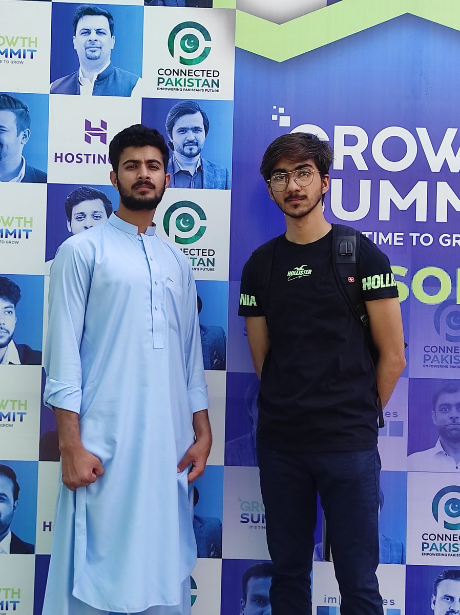 mlsa_aup's tweet photo. Exciting update!
Our Community Lead, Muhammad Zulqarnain Awan along with content team member Syed Muazzan Naveed, had the fantastic opportunity to attend the Growth Summit Season 3 organized by Connected Pakistan at IMSciences Peshawar. 

#growth #summit #ConnectedPakistan #event https://t.co/0EnfEPVE4k