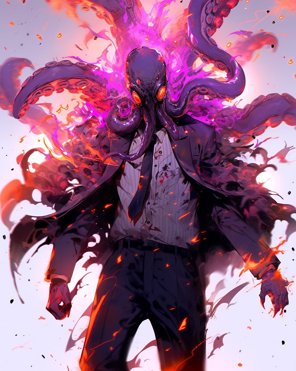 aibenxyz's tweet photo. Mr Cthulhu. https://t.co/wJfhrekEin