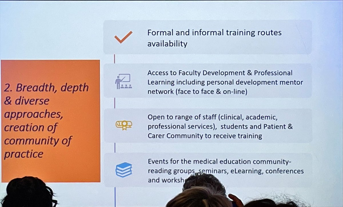 AndrewOngML's tweet photo. “Success is not a destination but a journey”

Learning much from @MedEdLeeds in #ICFDHP2023 #AMEE2023 &amp; the work they’ve done to receive the ASPIRE award 

The award itself is not as impt as understanding the criteria as building blocks for excellence in our own programs #MedEd https://t.co/JgnsaPIKKv