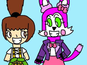 Nutgirl3A's tweet photo. Ava meets punk Cindy FNAC containment breach #fnacityau #fnaccontainmentbreach #fnac #ava #avaschmidt #punkcindy #cindythepunkrockcat #glamrockcindy #cintan #cintangallery #cintanstudio #fanart #art https://t.co/qydWhdKETK