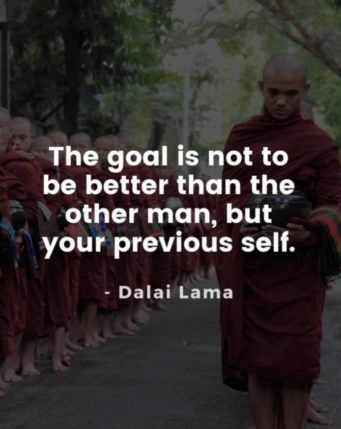 DragonZenReiki's tweet photo. Good Morning Dalai Lama quote the goal is not to be better then the other man....#BUDDiiS譲 #BUDDiiSリリイベ  #Spiritual #spirit #Popular #bodypositivity #LoveIslandUSA #news https://t.co/u666VFRSws
