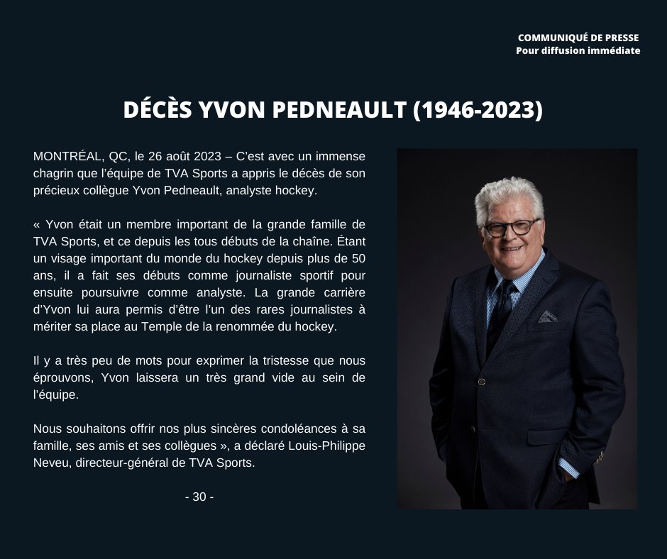 TVA Sports tweet media