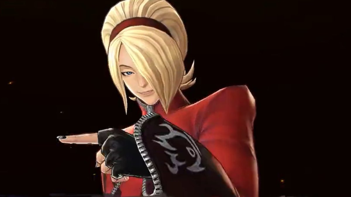 helsic's tweet photo. HE IS SUCH A DIVA. I love how sassy he looks in the new trailer! Ash Crimson looks fantastic~

#Ashcrimson #KOFas https://t.co/NXNvv6bNgV