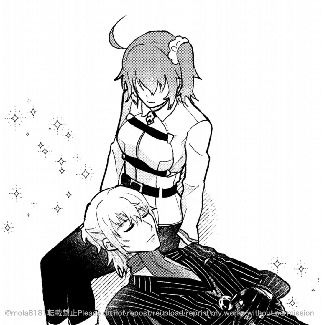 これは去年のサリぐだ♀×聖杯アンソロジー「逆月に蜜」参加作品のあとがきトリミングなしバージョン
そういえばあげてなかったなって 