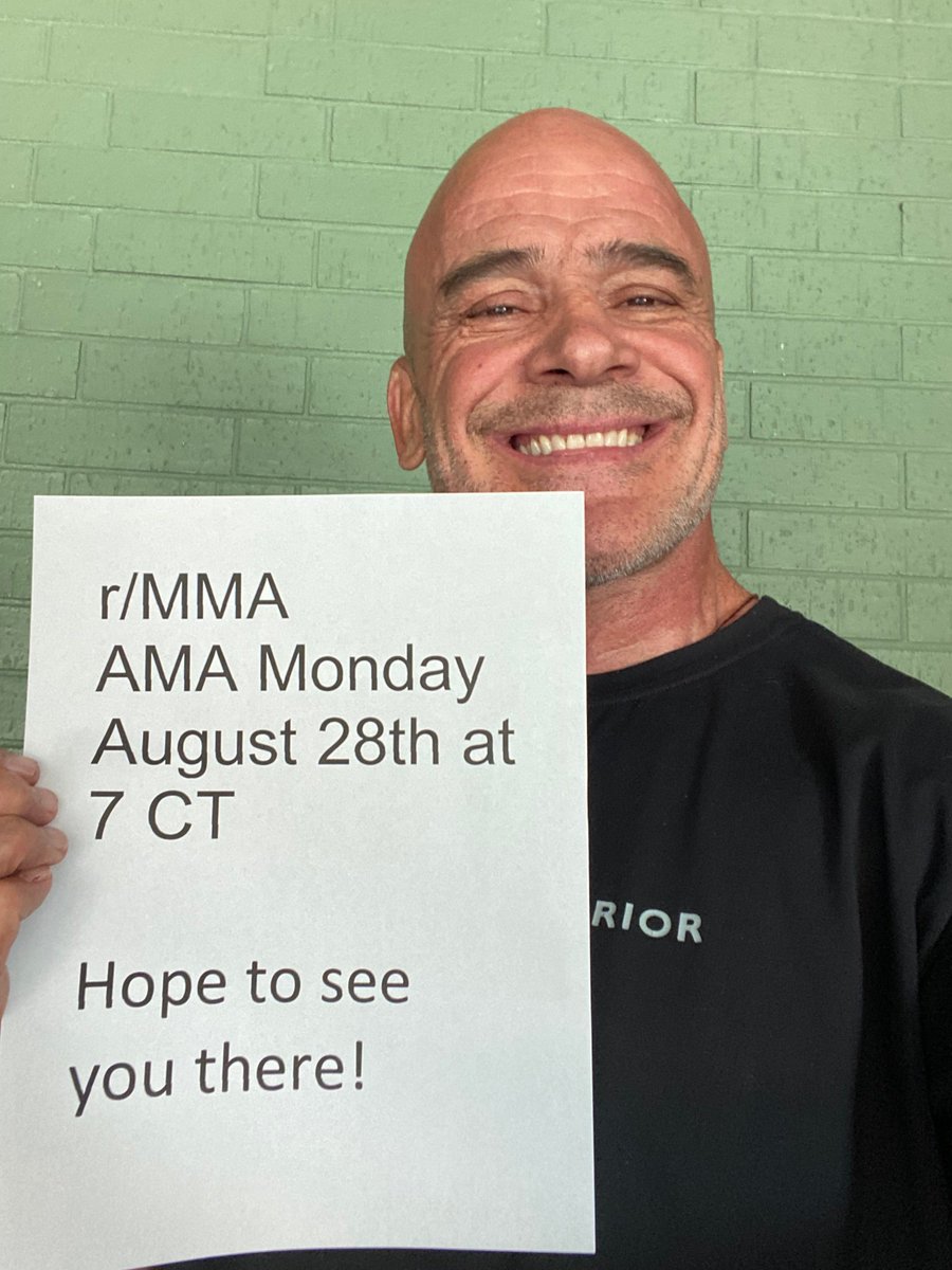 We will be having UFC Hall of Famer, Karate Combat commentator, and all around badass @BasRuttenMMA on r/MMA for an AMA. Monday, August 28th at 8 PM ET, 7 PM Central. Be there or be square! #UFCSingapore @KarateCombat