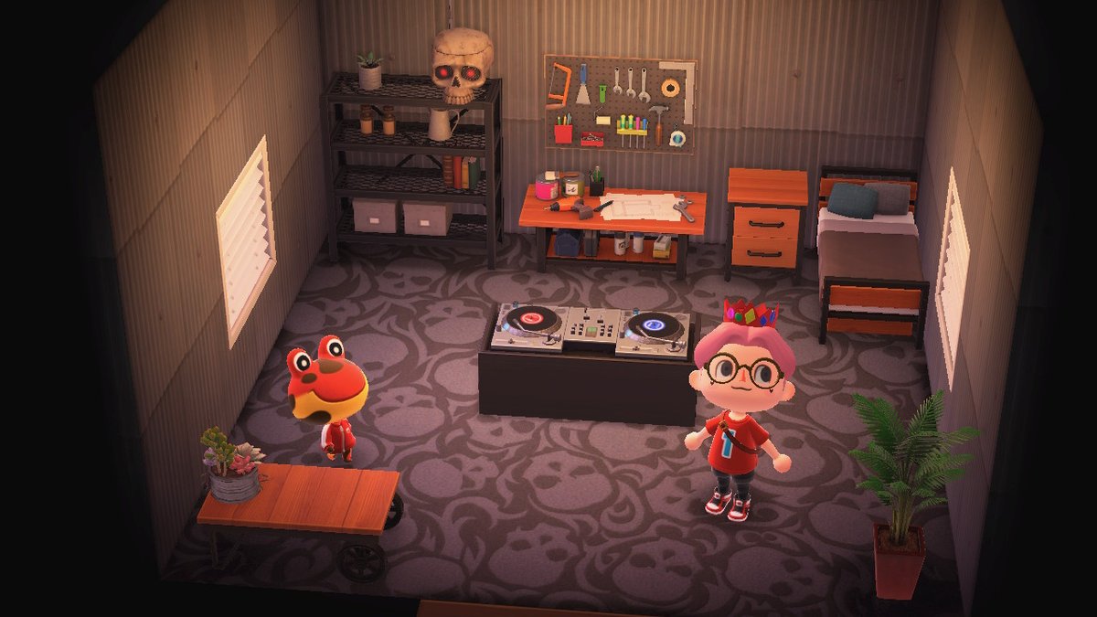 BehiACNH's tweet photo. Drift house upgrade #AnimalCrossing #ACNH #NintendoSwitch https://t.co/2ARLNvppwY
