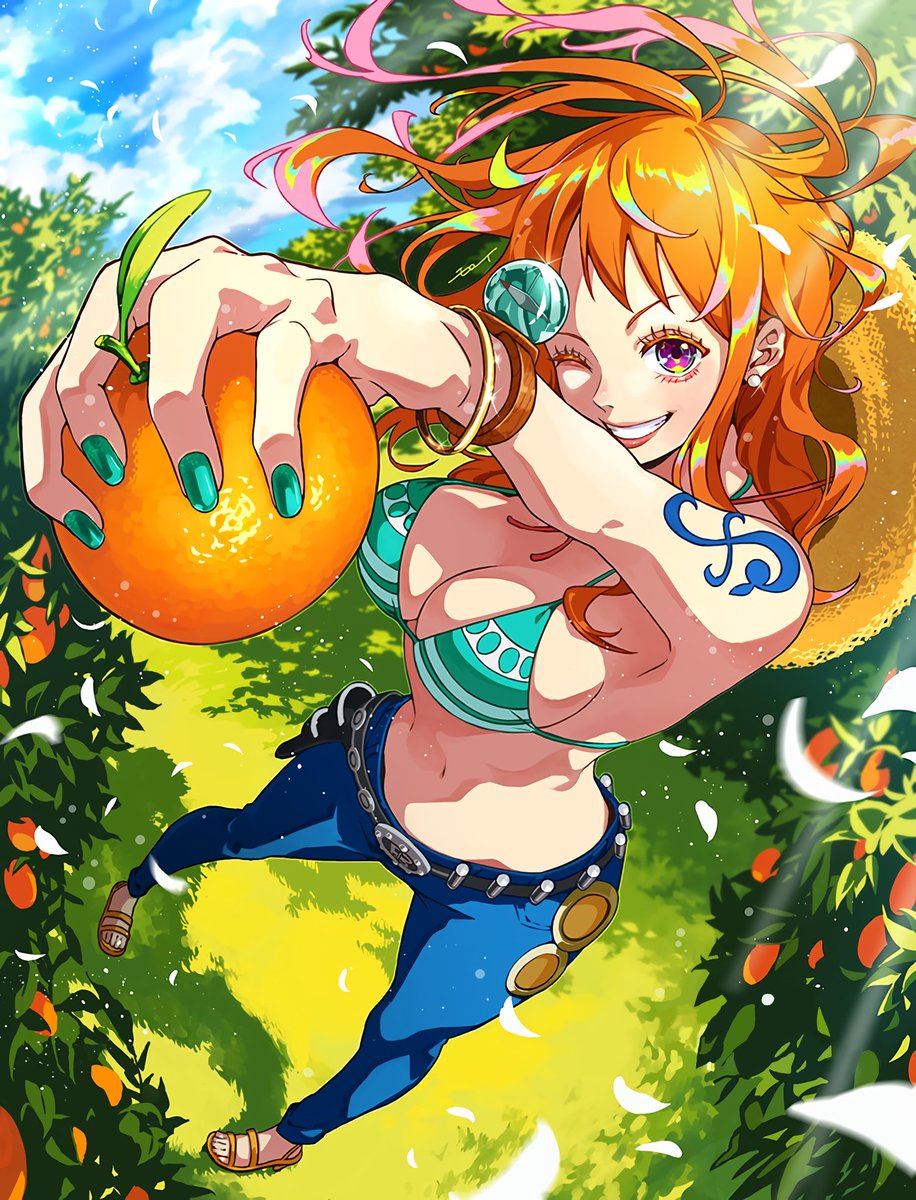 Nami is so beautiful🧡
