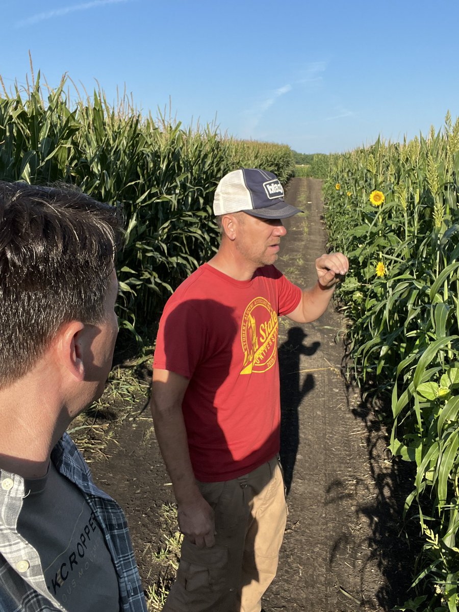VanceCrowe's tweet photo. 15 minutes from #stockcropper where @zebulousprime and @jasonmauck1 will be showing that there is a different way to do ag. People here living their values #farmweird . https://t.co/bewxPmUyGb https://t.co/g2seYB4rbE