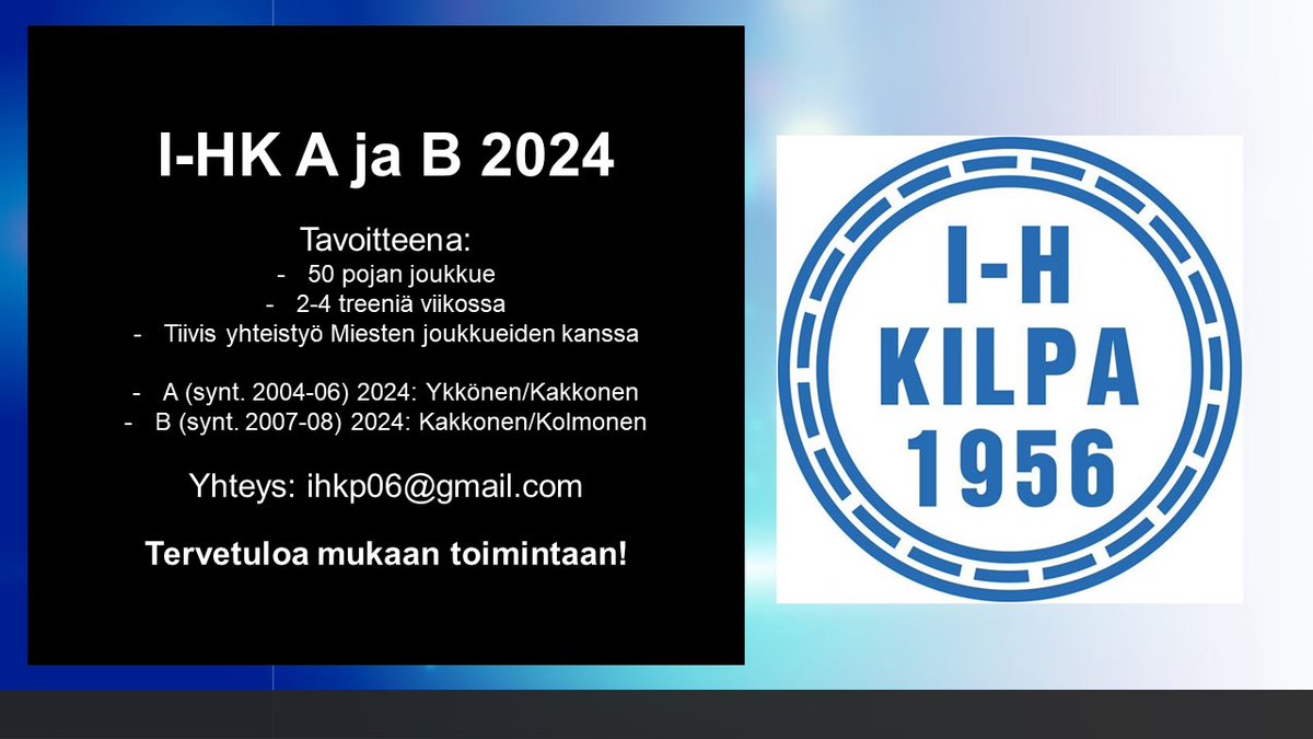 I-HK A-pojat (@ihk_pb) on Twitter photo 