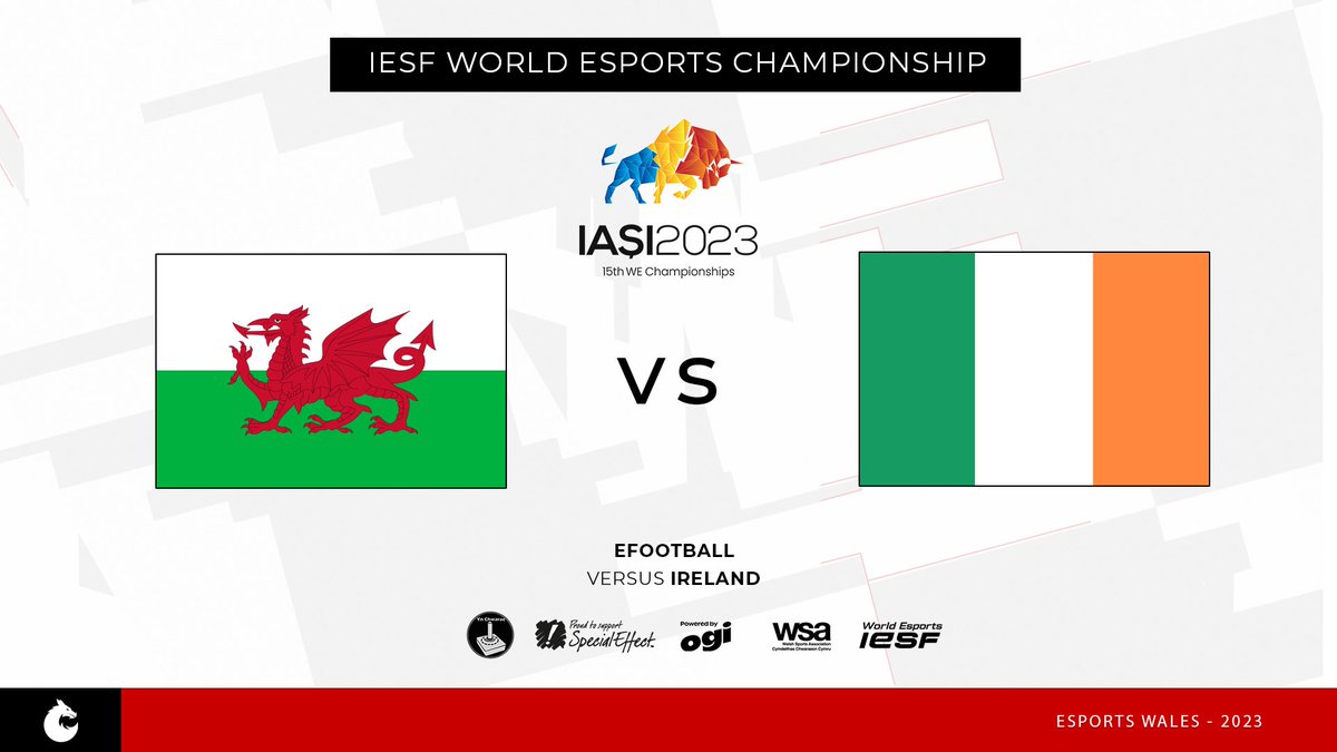 EsportsWales's tweet photo. Rivalry Renewed! It's time for an electrifying eFootball clash between Wales and Ireland! 🎮⚽️ https://t.co/ENCfN8pXiR