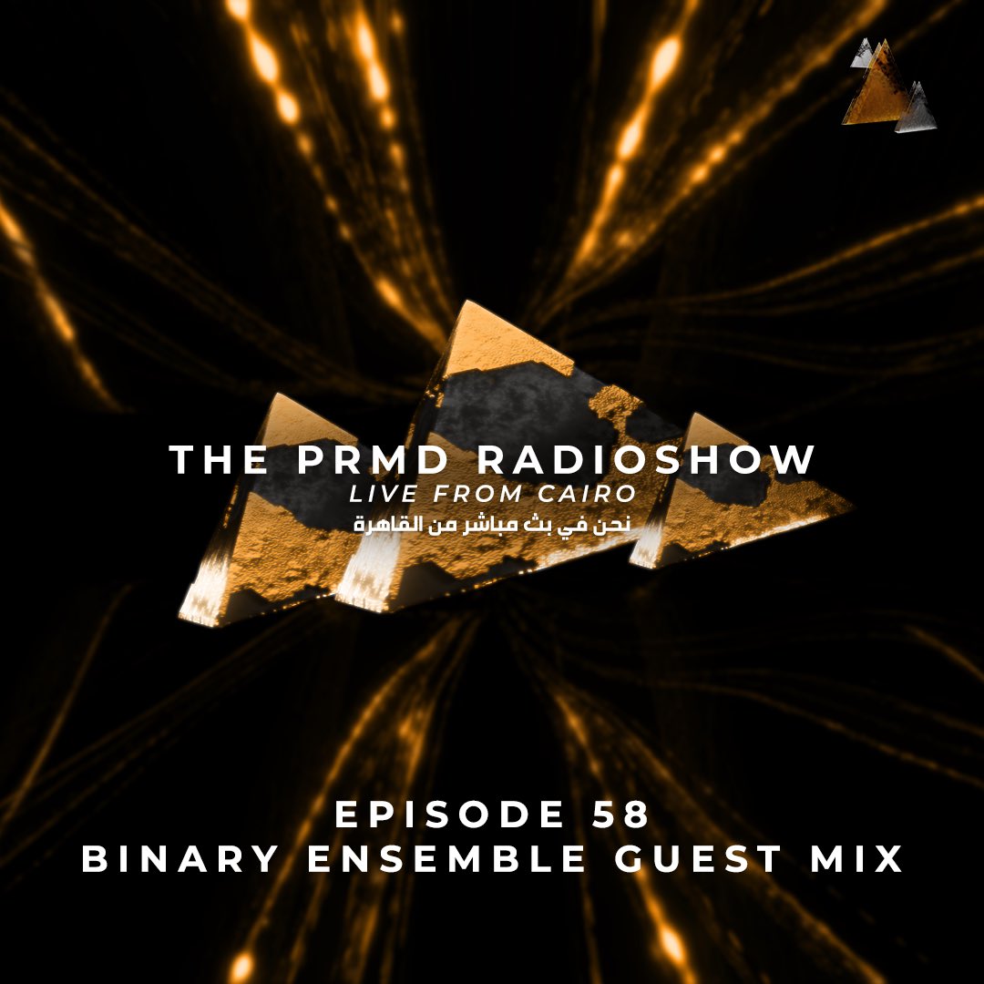 PrmdRadio's tweet photo. The PRMD RADIOSHOW Episode 58 : Binary Ensemble Guest Mix
https://t.co/AqmWr1rw48

This Wednesday 8PM GMT+3 https://t.co/UIc0JDXUYp