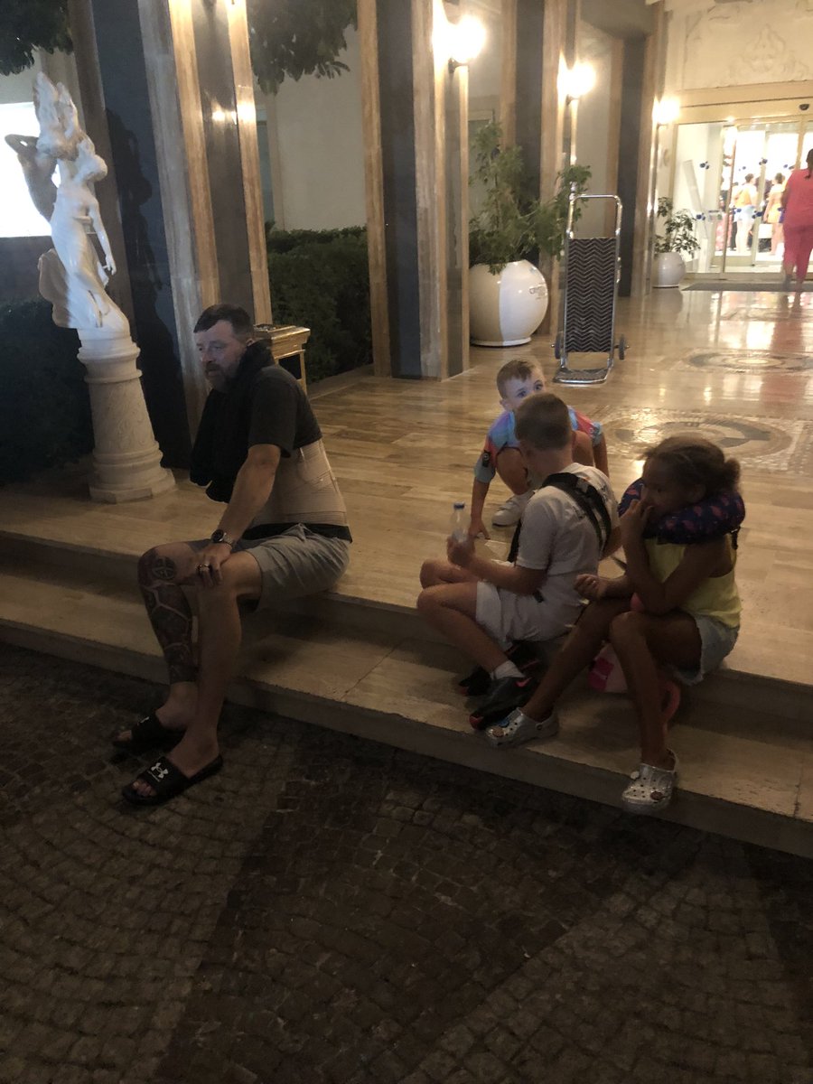 kirbyestate's tweet photo. Not 2 mention @TUIUK the special assistance we received at the hotel we were dumped in,due 2 the plane crew being over there flying hours .. if this is ur idea of special assistance I fear 4 anyone who needs it in the future !! Dumped by the minibus driver as he wanted 2 leave !! https://t.co/AaBzYRQpFJ