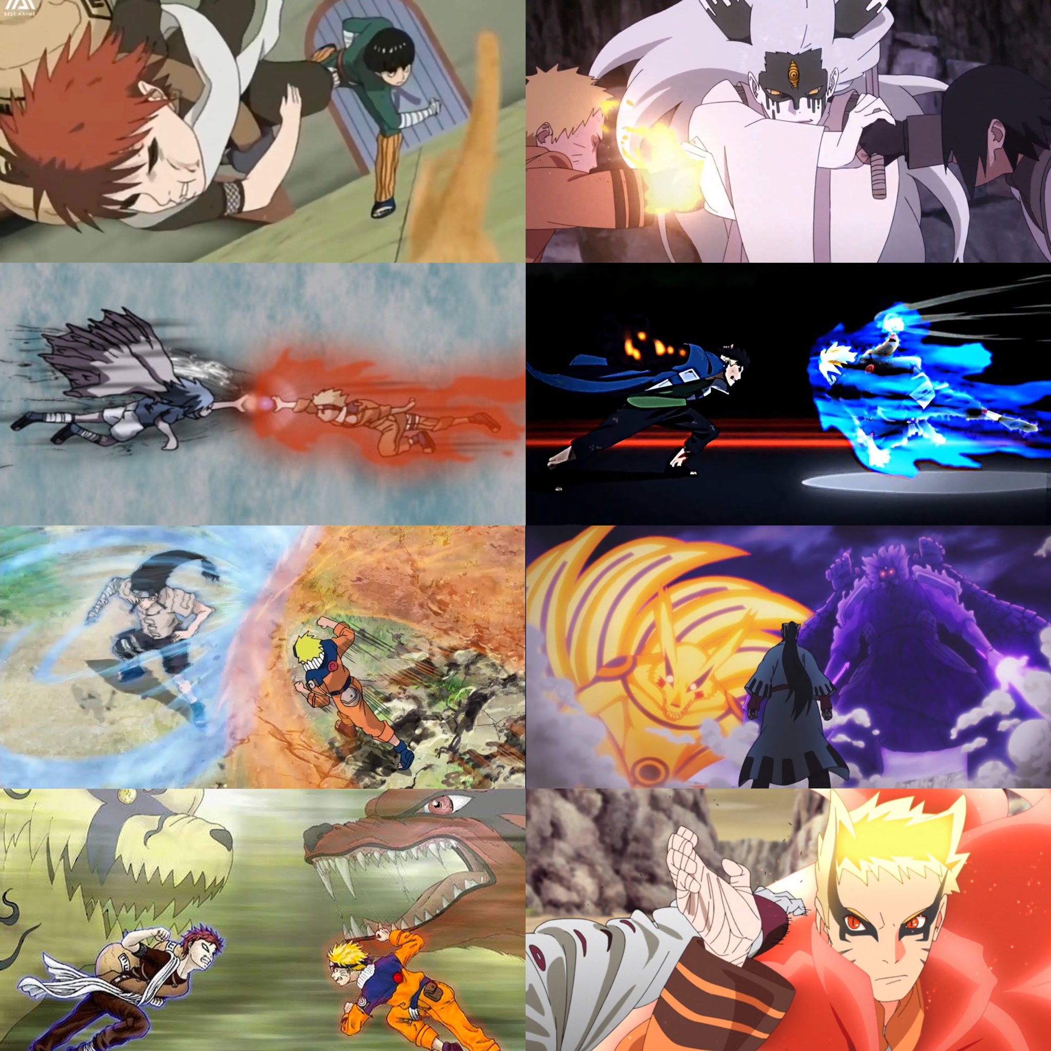 The Best Fights in Naruto\Boruto 