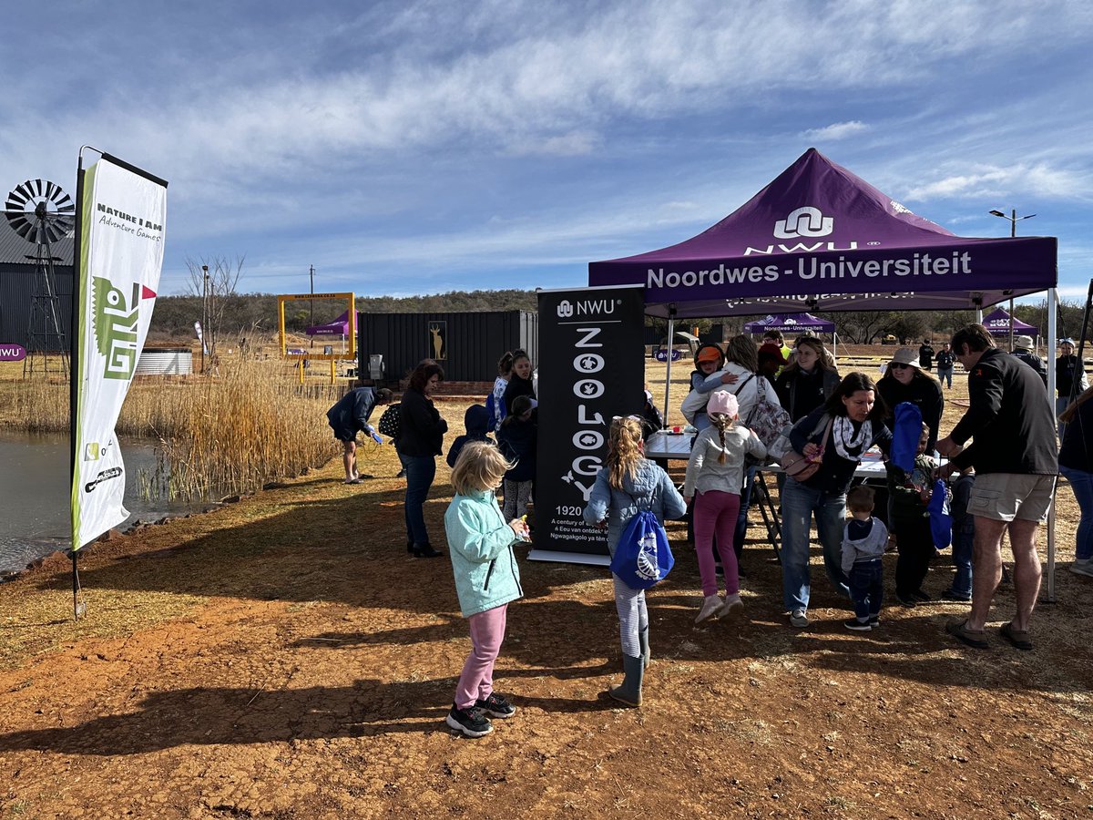 NicoJSmit1's tweet photo. Today is our @NWU_WRG annual #PotchFishDay community outreach event. Sharing the fun and facts of #LifeBelowWater with 140 children! What a privilege to get the young ones all excited about fish and their environment. @theNWU @NWU_FNAS @NWU_UESM https://t.co/30QmrIXIxR