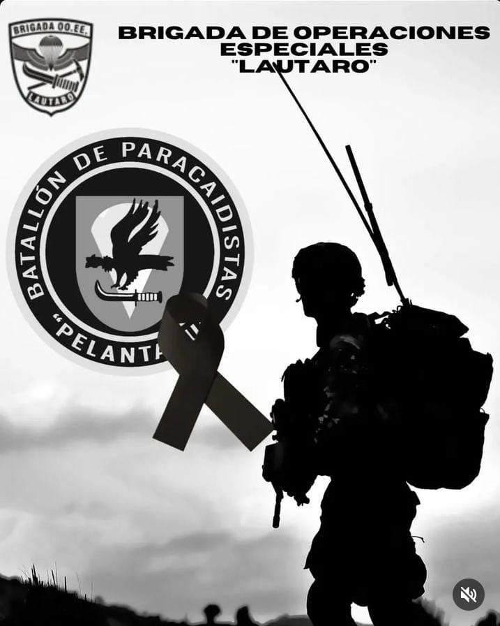 NUESTRO APOYO A LA BRIGADA DE OPERACIONES ESPECIALES 

Hacemos llegar nuestras condolencias a la familia y a los integrantes de la Brigada de Operaciones Especiales del Ejército por el sensible fallecimiento del Cabo Brandon Villegas Muñoz del Batallón de Paracaidistas.