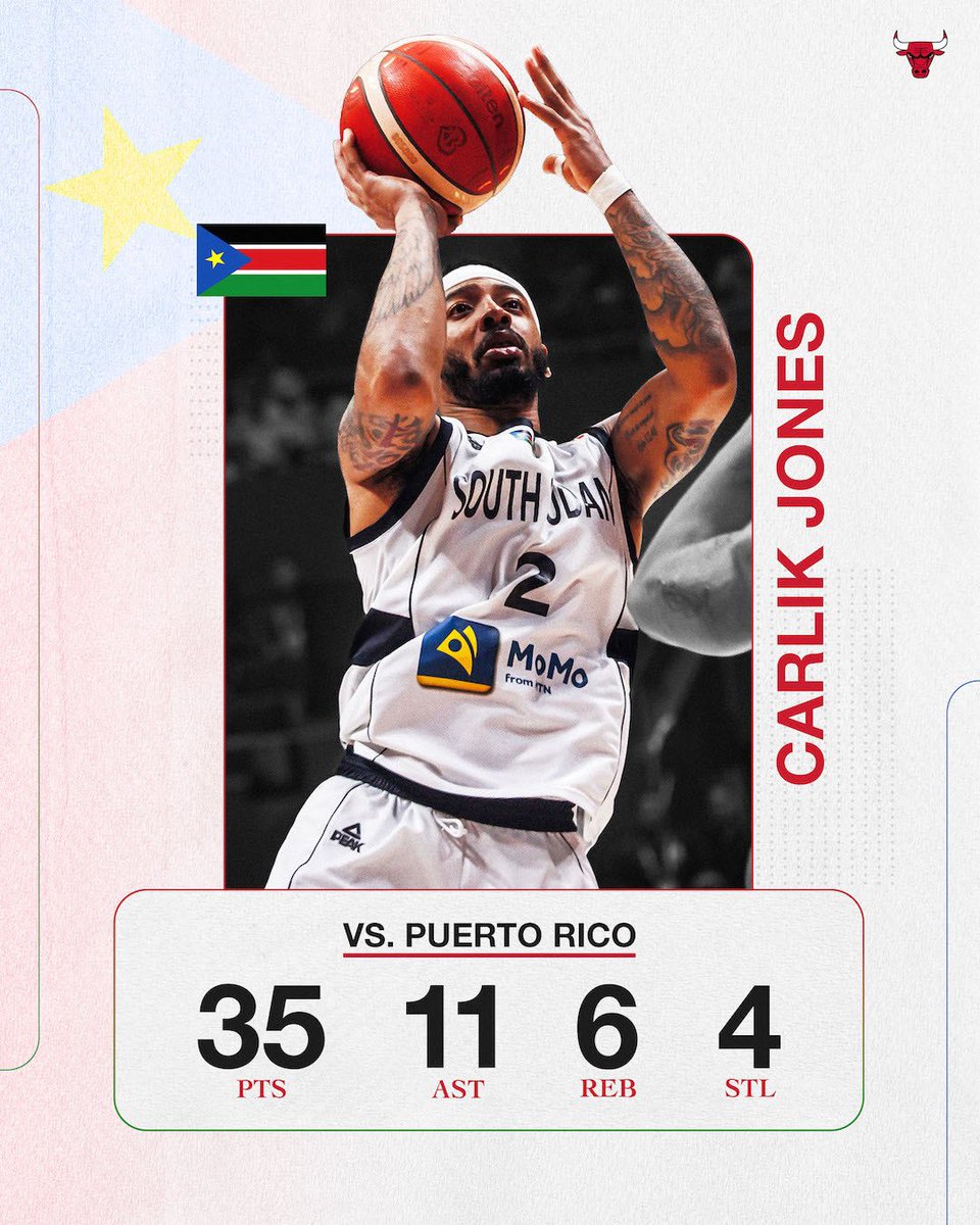 Carlik Jones with a huge #FIBAWC debut performance! 🔥 @carlikjones | @SSBFed