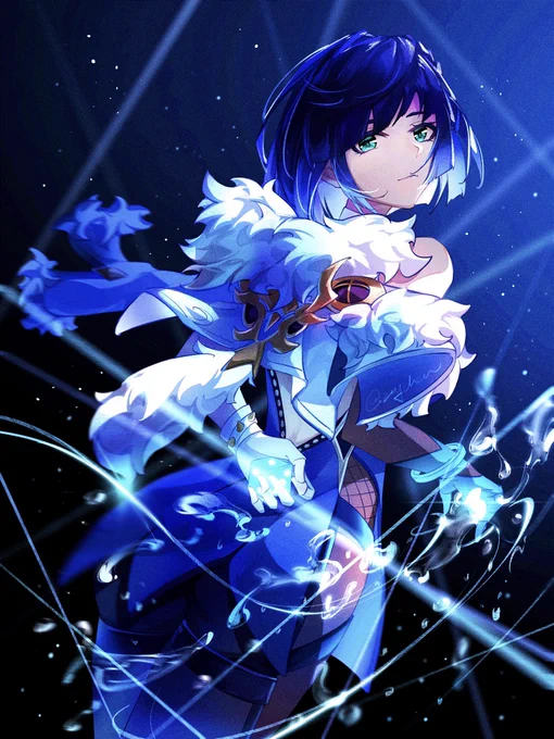 Here comes the catch #原神 #夜兰 #genshinimpact #yelan