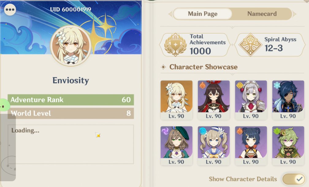 Enviosity's tweet photo. Finally reached 1000 Achievements in Genshin Impact https://t.co/2EtbGNqzsA