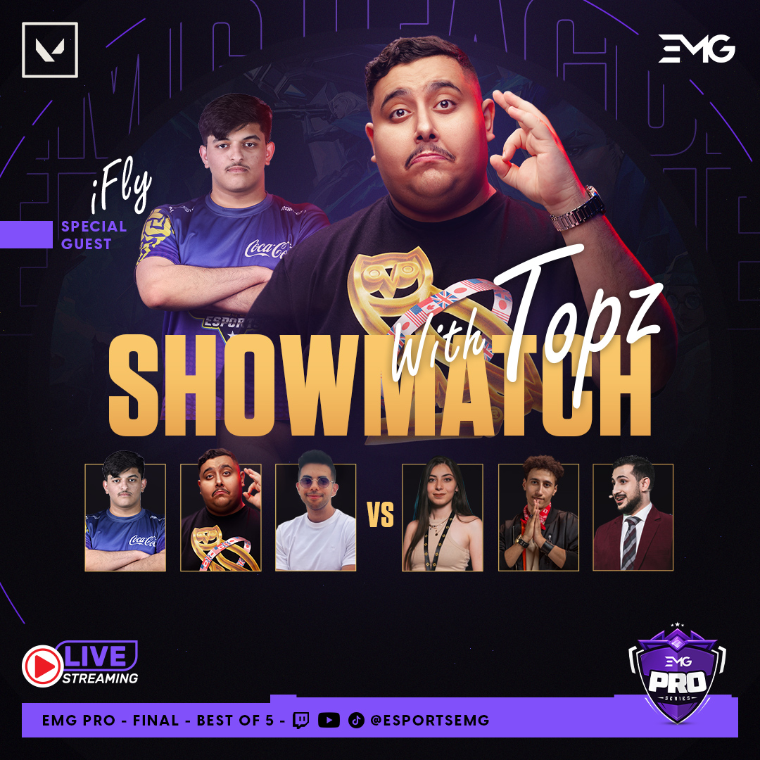 Esports Management Group (@esportsemg) on Twitter photo ๐ฅCome watch our guest as he engage in a fun and exciting Show Match with our talents and our incredible professional player!!
Donโt miss the excitement ๐ฅ
<a href="/xamtopz/">LorD | ููุฑุฏ</a> <a href="/Unseiii/">Unsei</a> <a href="/MorganCasts/">Morgan ๐</a> @TuxedoAlmulla <a href="/PillBoyValo/">Ramy</a>
๐ฟTune in LIVE Today!!
Link in Bio!
#EMG #EMGLeague #EMGPro ๐ฅCome watch our guest as he engage in a fun and exciting Show Match with our talents and our incredible professional player!!
Donโt miss the excitement ๐ฅ
<a href="/xamtopz/">LorD | ููุฑุฏ</a> <a href="/Unseiii/">Unsei</a> <a href="/MorganCasts/">Morgan ๐</a> @TuxedoAlmulla <a href="/PillBoyValo/">Ramy</a>
๐ฟTune in LIVE Today!!
Link in Bio!
#EMG #EMGLeague #EMGPro
