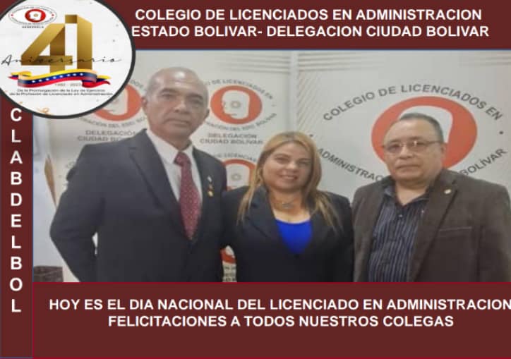 Clabdelbol's tweet photo. Feliz día a todos los Licenciados en Administración, hoy en su Día Nacional.! https://t.co/ZXibYUrA7N