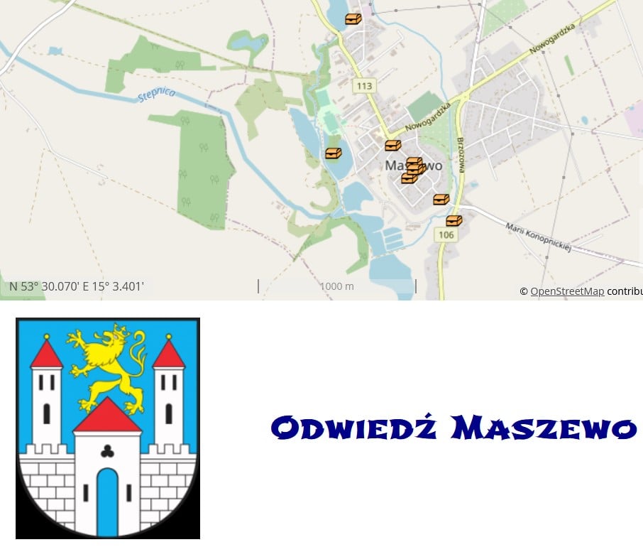 Dziś w ramach polecajki, Maszewo, z woj. Zach - Pom.
opencaching.pl/powerTrail.php…
#opencaching #geocaching #maszewo #zabytki #szczecin #tujestpolska