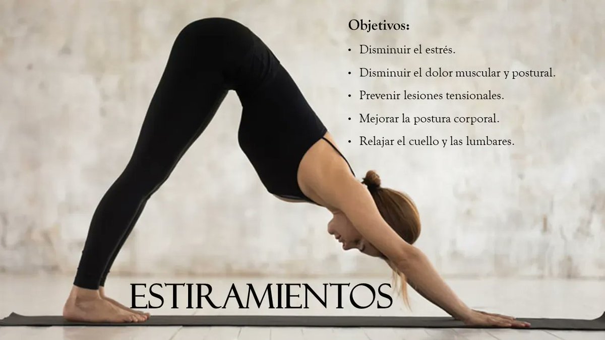 KiroFisio's tweet photo. ¿Acabas el día cansado y con la sensación de estar rígido? 🤨 Preparamos clases dirigidas por un fisioterapeuta que enfocará los ejercicios para mejorar tu postura, prevenir lesiones tensionales y aliviar la rigidez. #estiramientos #cuidate #espaldasana #estirandote #animate https://t.co/79apPAQaGf