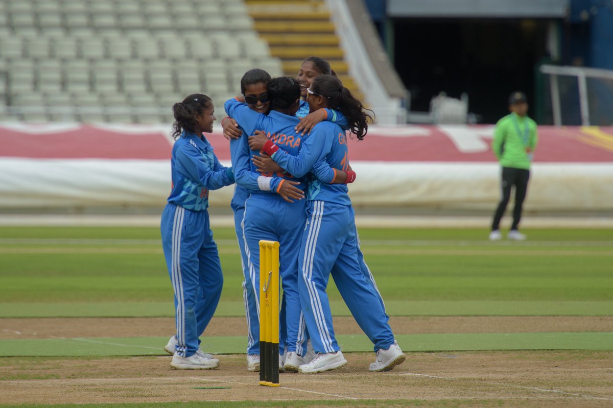 Cricket: Indian🇮🇳 women's visually impaired team wins the T-20 final of the International Blind Sports Federation (IBSA) World Games at Birmingham.

Indian team defeats Australia by 9 wickets in the rain-interrupted match. 

#IBSAWorldGames