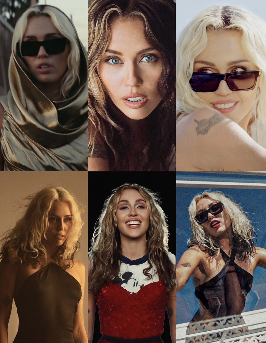 2023 belongs to Miley Cyrus 🥂
