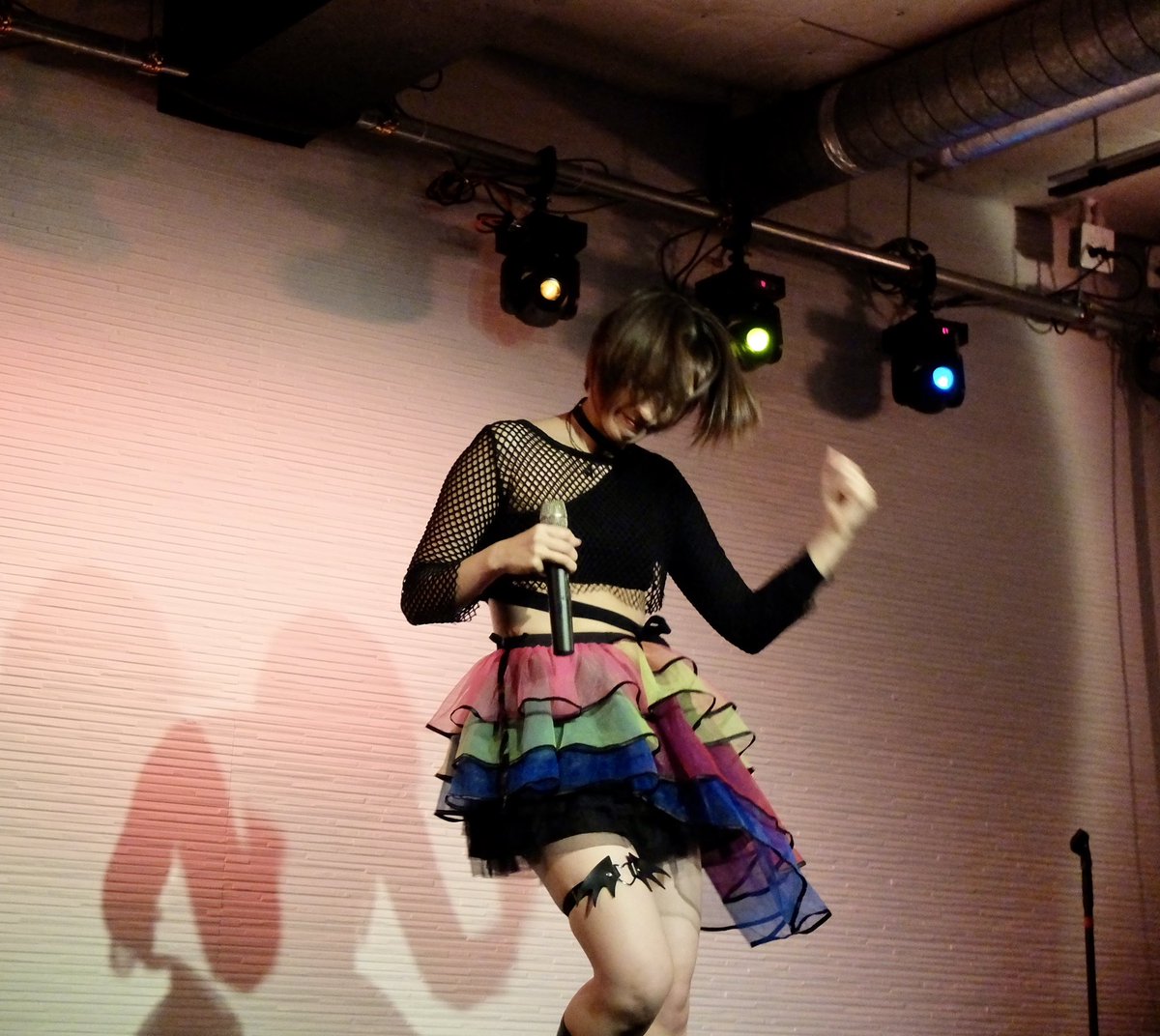 mechaikdd's tweet photo. たがわゆみさん　ぱっぴーばーすでーとぅーみーらいぶ4
waiwaihall神保町
虹翔-nanato-
久々のライブで観るの緊張したけど、楽しかった〜！！
#虹翔ライブ https://t.co/FejXbKJWw6