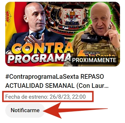 🔴 ¡Rubiales, calienta HOY que sales en el #Contraprogama de @CanalRed_TV a las 22h! ¡Sales y San #SeAcabó! ENLACE D'EMISIÓ 👇🏾 youtu.be/x7JVSPTSn1I?si…