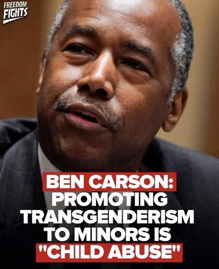 Do you agree with Ben Carson?