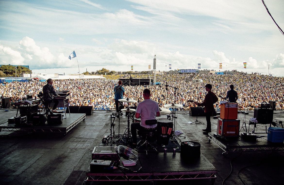 Great show today <a href="/VictoriousFest/">Victorious Festival</a> in sunny Portsmouth. What a crowd.