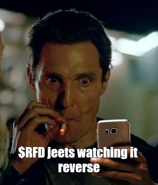 RepeKiy's tweet photo. $RFD floor in range 25-30k now but not for long. Sellers exhausted and top holders 💎 handing so the only way is up to new ATHs and beyond 🚀

#RFD #REFUND

@RFD_ERC20_

$DOLAN $PEPE $BRETT $SHIABURN https://t.co/qHmdo3w8ai