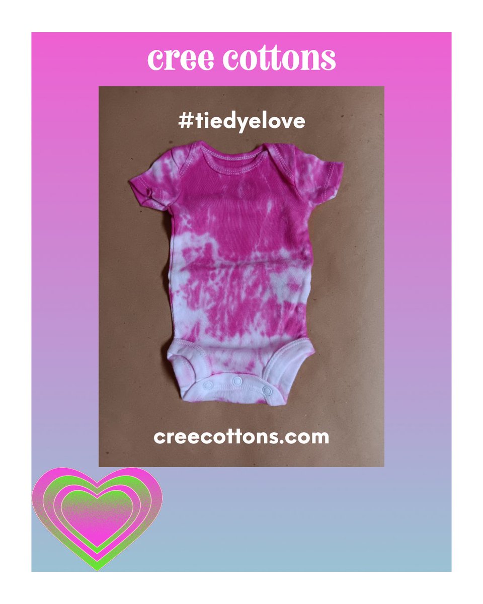 The 70's are Alive & Well at Cree Cottons. Tie Dye Onesies for Premmies & Newborns. Shop online @ creecottons.com Free Shipping. #bohobaby #hippiebaby #preemies #newborns #tiedyelove #uniquebabygifts #tiedye