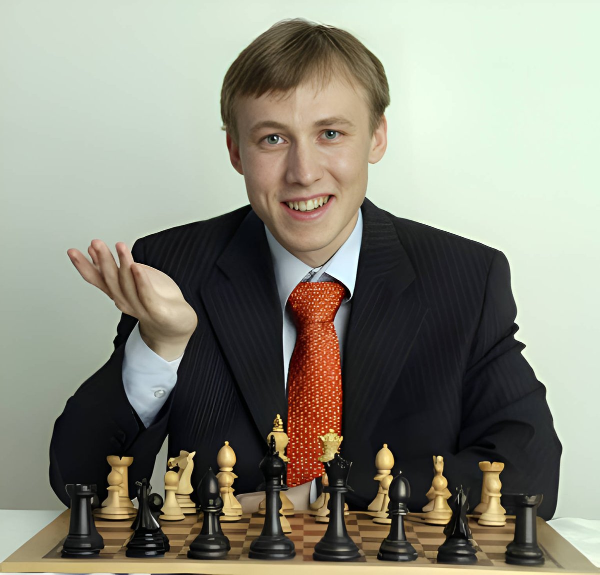 Ruhichess's tweet photo. The youngest World Chess Champion in history is a Ukrainian

This is the story of Ruslan Ponomariov, "Pono". It is not the typical story of success, nor it is one of struggle for victory. It is way more interesting than that.

Ponomariov was a child of extraordinary talent. At the age of 12, he was rated 2550, 100 points higher than Magnus Carlsen at the same age. He won the under-18 European Championship at the age 13, and the under-18 World Championship at 14; incredible feats that will likely never be repeated. Ponomariov became the youngest grandmaster in history at the time. He raised through the ranks quickly, and by age 17 he was ranked 21st in the world. And this is where the good stuff begins.

It is the 2001 FIDE World Cup, with the participation of all the best players in the World, with the exception of Kasparov and Kramnik who had organized their own World Championship. Ponomariov, now 18 years old, is the 19th seed of this championship by knock-out format. He wins the first round comfortably. In the second, Ponomavior eliminates a tough opponent, Segei Tiviakov. In the third, he beats Kiril Georgiev (rated 2684) 2-0. At this point, Ponomariov goes on a streak of upsets, eliminating higher-rated opponents one after the other: First Morozevich, then Bareev and finally Svidler. He has made it to the final, where he will have to face none other than his Ukrainian compatriot Vasyl Ivanchuk, a chess legend.

To everybody’s shock, Ponomariov wins the first game of the final in only 23 moves. This is one of the most impressive games you are likely to see. Ivanchuk resigned in a position where material was equal and only one pawn had been exchanged; a win by suffocation! However, the next games did not go as smoothly for Pono, as he had to struggle in lost positions a couple of times. But in the end, he won by 2-0 with several draws, and he even gifted a draw in a winning position in the last game.

Ponomariov was FIDE World Champion at 18, by far the youngest World Champion in history. However, some thought that the two-game knock-out format involved too much luck. He was regarded as the greatest promise in chess since Garry Kasparov, but he still had to prove himself. And this opportunity came right after, at the 2001 Linares tournament: one of the strongest tournaments of the year, with the participation of Kasparov himself. And guess who his rival in the first round was. Garry? No, not yet. It was Ivanchuk again! And in case there were skeptics of his victory in the World Cup, he beat him convincingly.

Ponomariov managed to keep up with Kasparov until their second face-off in the penultimate round of the tournament. They were tied at 6 points, Ponomariov had the black pieces. The opening did not turn out brilliantly for Pono, he was on the back foot early on. Soon, Kasparov sacrificed a pawn for a strong initiative. Ponomariov had a weak king and underdeveloped pieces for a sheer pawn, and it looked like he was going to get crushed. But suddenly Garry made an inaccuracy: he doubled his rook in the wrong square, allowing Ponomariov to gain a tempo and develop his dormant bishop. Suddenly Ponomariov was back in the game. He started defending with incredible precision… but right when he had to find the last defensive move, he faltered. Kasparov was all over him again, and this time the beast didn’t let him escape.

In the last game, Pono made a draw with Anand, while Kasparov won again. For a fleeting moment, it looked like Ponomariov could challenge the long-standing hegemony of Garry Kasparov. Had Ponomariov won or even drawn that game, who knows how history could have unfolded? But Kasparov proved too strong for him at such a tender age. As Pono himself said, he was World Champion too early. He was a superstar, invited to every chess exhibition. He was the great hope of chess, and this pressure probably did not do any good to him.

Losing to Garry Kasparov and being second at Linares is not a tragedy. But for Ponomariov this seemed to be a turning point. In his next classical event, the 2002 Bled Olympiad, he started strong but lost his last two games. Then he scored less than 50% in both Wijk Aan Zee and Linares. He returned to the top-10 a couple of times in his career, but it was never the same. He won several important events in his life, but he never delivered on the promise of his talent. Before he turned thirty, his rating started falling precipitously. By age 36, he had dropped out of the top-100.

Ponomariov is still an active player now at age 39. His results have improved in recent times, and he is back in the top-100. But he is very far from his 18 year old self. It is hard to explain the premature fall of Ruslan Ponomariov. But maybe, just maybe, things came too easy for him early on. And once you reach the limit of your natural development, there is no way to make progress without hard work.