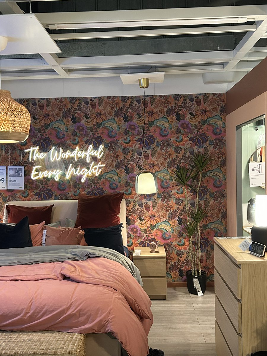 A_lex_isB's tweet photo. @IKEAUK this wallpaper is in IKEA Newcastle, any ideas where it’s from? https://t.co/zaHCQPloMO