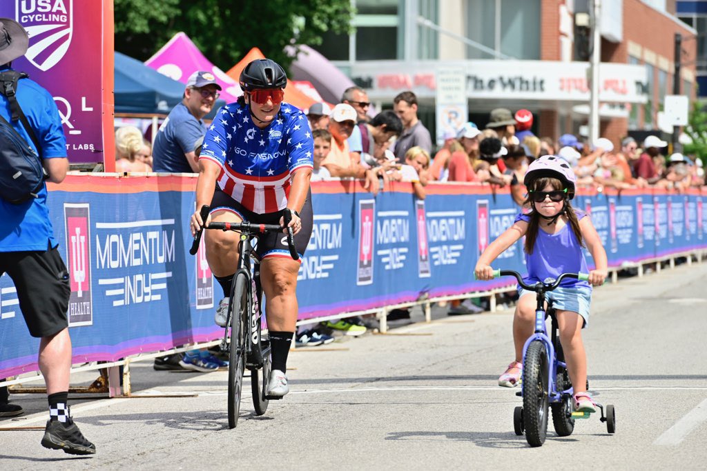 momentumindy's tweet photo. Our kids race was filled with fun! 🎉🚲🥇

@IU_Health | #MomentumIndy https://t.co/GfepJjkAe9