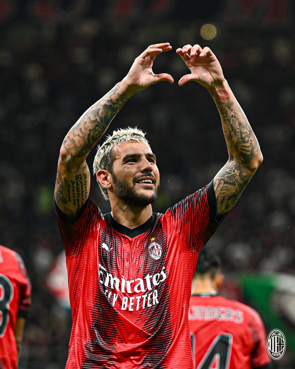 acmilan's tweet photo. We 🫶 you, Theo.

#MilanTorino #SempreMilan https://t.co/BfGXJ8fZ6t
