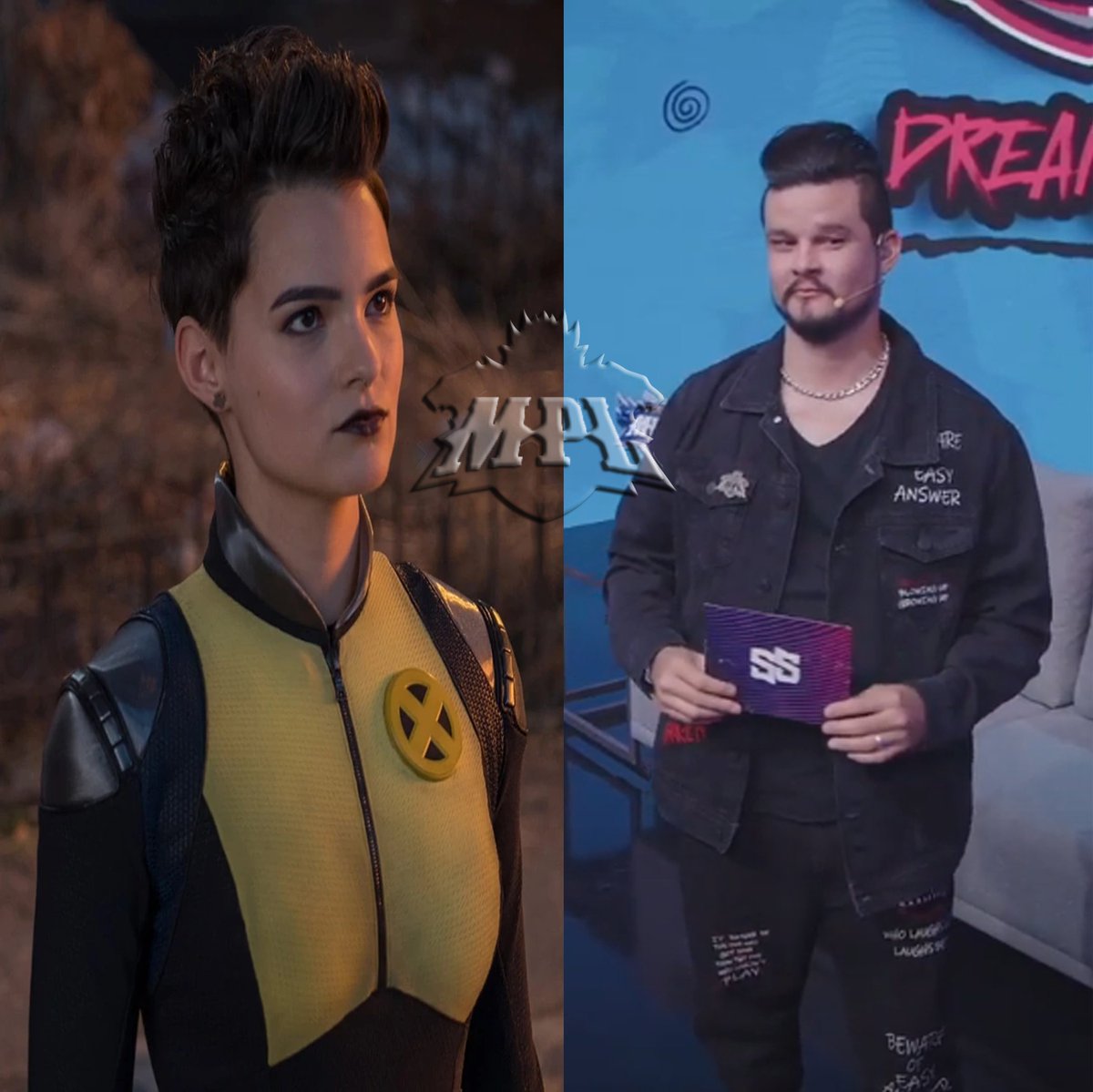 wildsonnoficial's tweet photo. #MPLBR vazou o bane usando o Penteado da negasonic do deadpool  kkk 🤣🤣🤣🤣 @mplbrazil https://t.co/TK717YO0pI