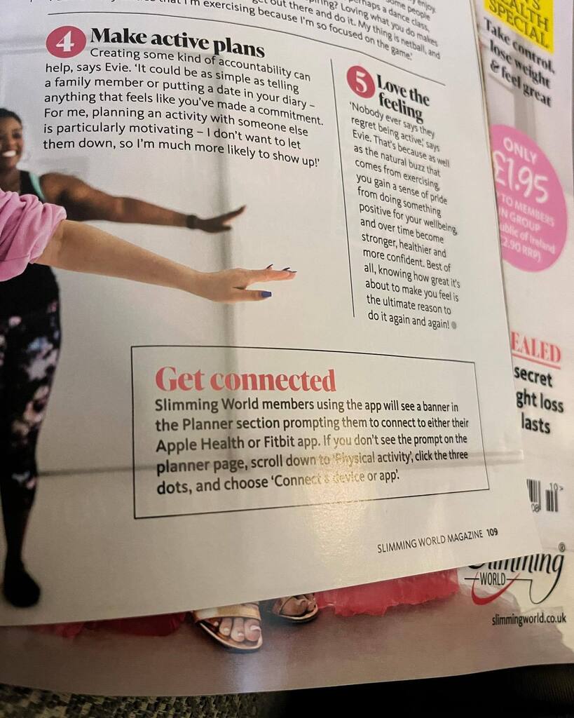 JohnSimpson113's tweet image. Not sure how many SW members know this but you can now connect your Fitbit or Apple Health to the SW app and it will log your activity #slimmingworld #slimmingworlduk #bodymagic #slimmingworldmagazine instagr.am/p/Cwa2fRMoTOj/
