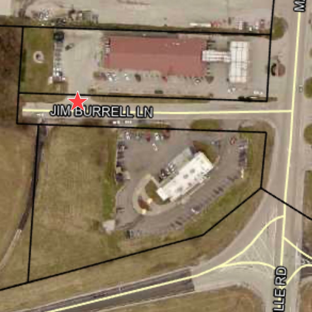 brianslimnash's tweet image. LOOKING FOR THE HIPPO OWNER!

I found this adorable Hippo on Jim Burrell Lane in Smiths Grove - just as you leave the Shell/IGA back exit (see red star in photo). I feel confident that someone is looking for this Hippo - it looks well cared for and loved.