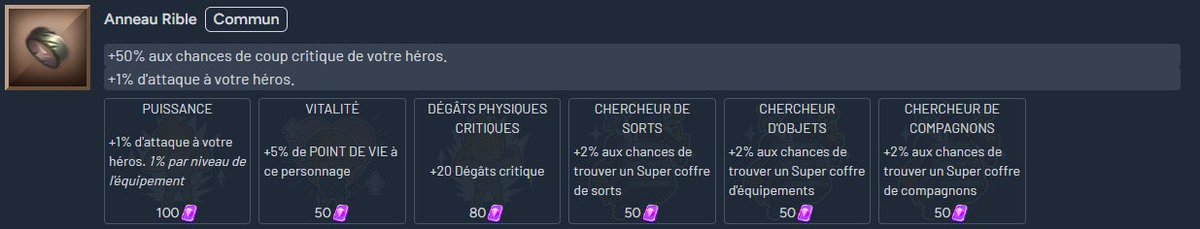 ajneb2000's tweet photo. Is this the game wrong or db wrong with that ? (5% in the game desc)
@WavenDB @WavenDB_FR #Waven https://t.co/56dx26WgK4