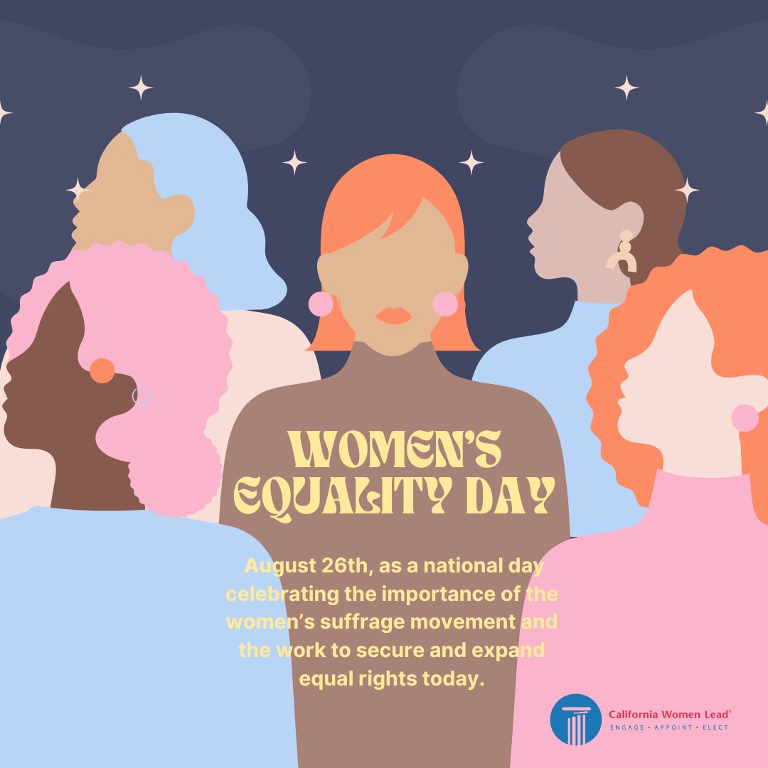 Happy Women's Equality Day !Remember the women that fought for our rights and support each other as we continue the fight toward equality.

"Each time a woman stands up for herself, without knowing it possibly, without claiming it, she stands up for all women." —Maya Angelou